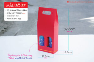 Hộp đựng rượu vang 750ml