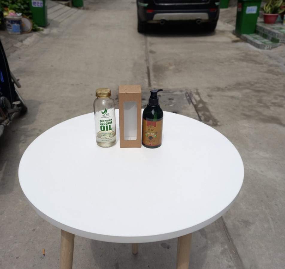 Hộp giấy đứng size S đựng chai dầu dừa hoặc chai dầu gội có vòi 300ml như hình - The single box for bottle
