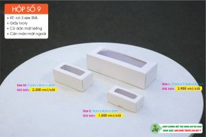 Hộp mini nắp ngang